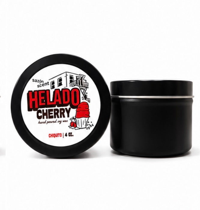 Helado Cherry, 4oz Candle, Chiquito